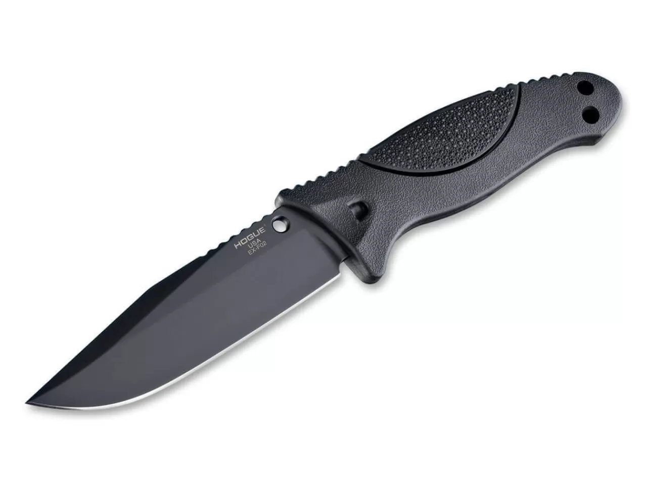 Hogue Outdoormesser<Ex-F02 4.5 Rubber Black