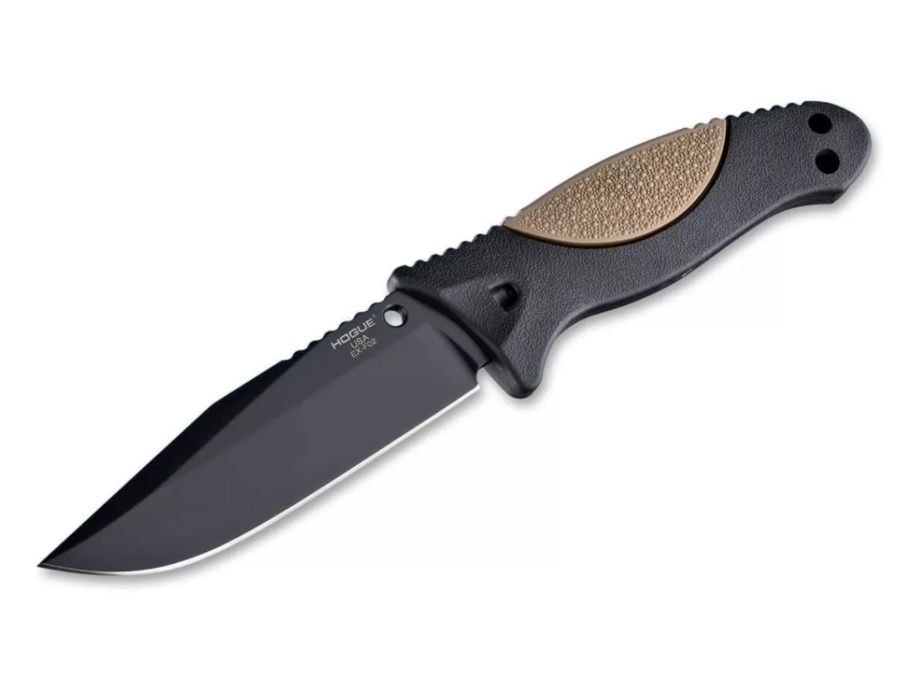 Hogue Outdoormesser<Ex-F02 4.5 Rubber Dark Earth