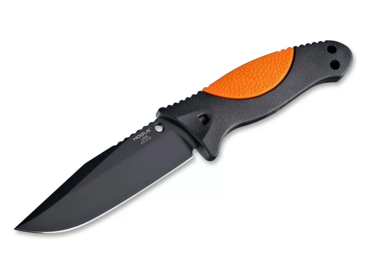 Hogue Outdoormesser<Ex-F02 4.5 Rubber Orange