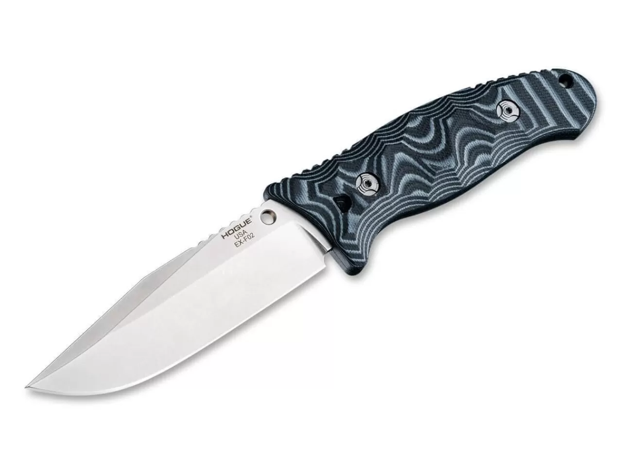 Hogue Outdoormesser<Ex-F02 4.5 Satin G-Mascus Blue