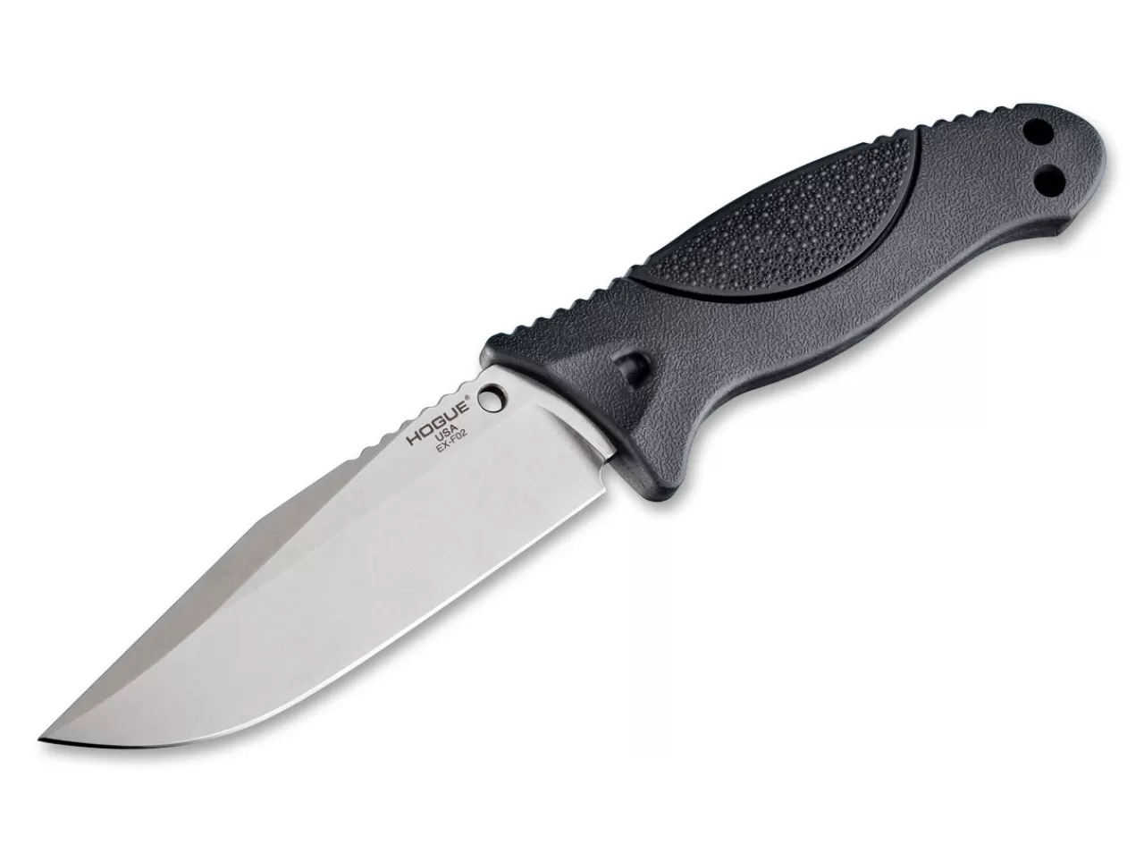 Hogue Outdoormesser<Ex-F02 4.5 Satin Rubber Black