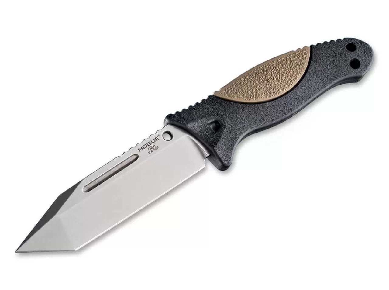 Hogue Einsatzmesser<Ex-F02 4.5 Satin Tanto Rubber Dark Earth