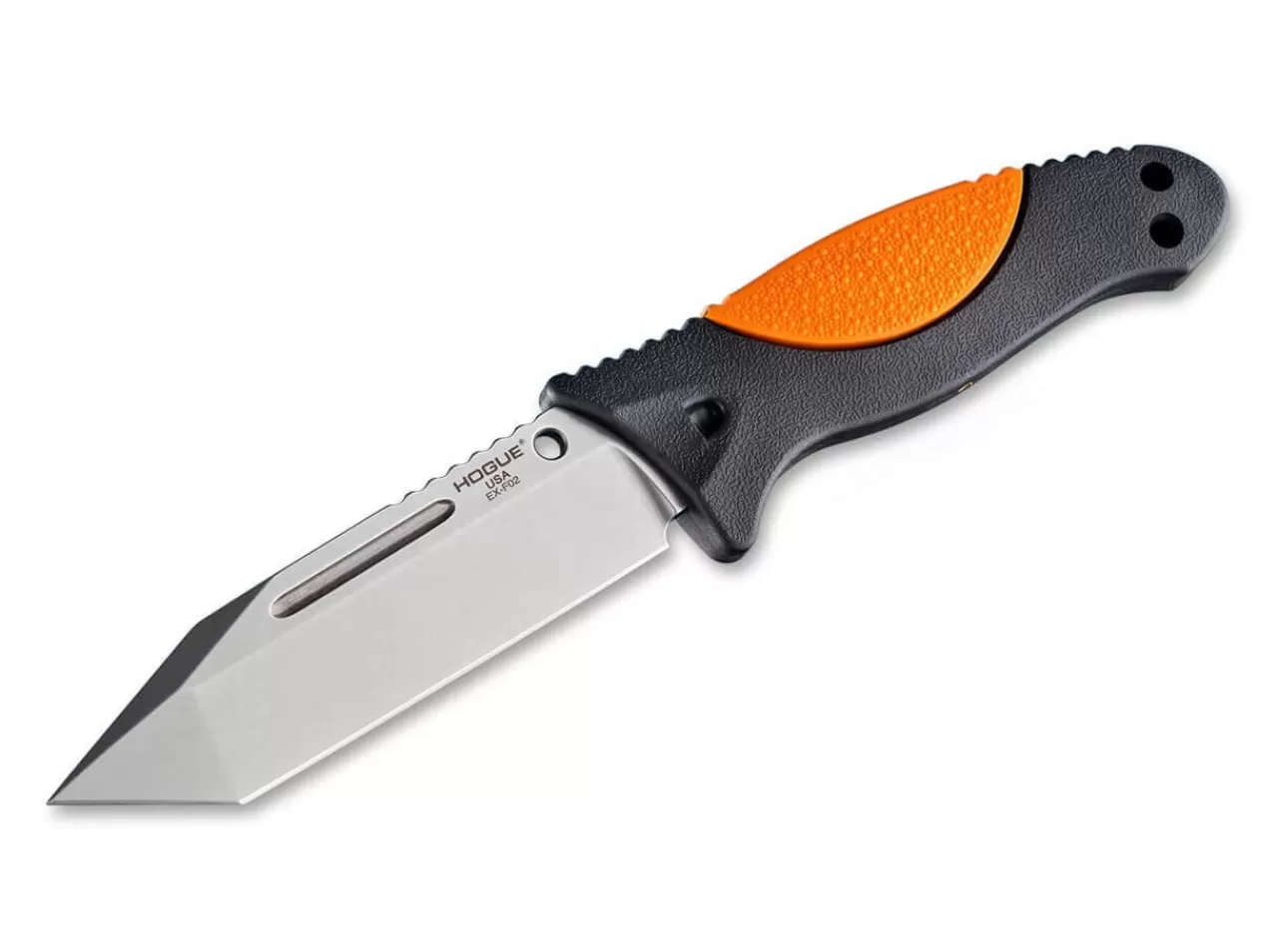 Hogue Einsatzmesser<Ex-F02 4.5 Satin Tanto Rubber Orange