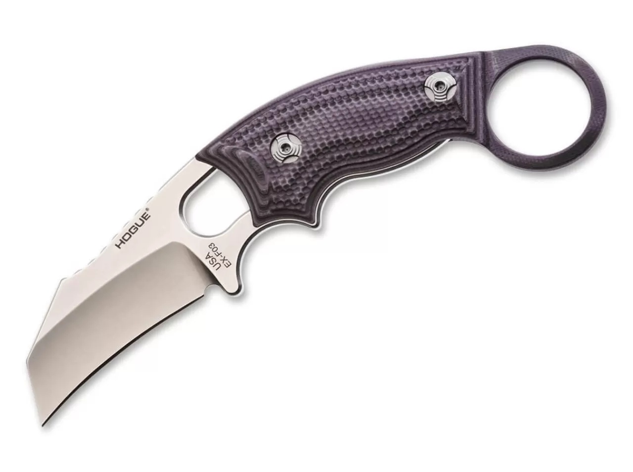 Hogue Einsatzmesser<Ex-F03 Hawkbill G-Mascus Purple