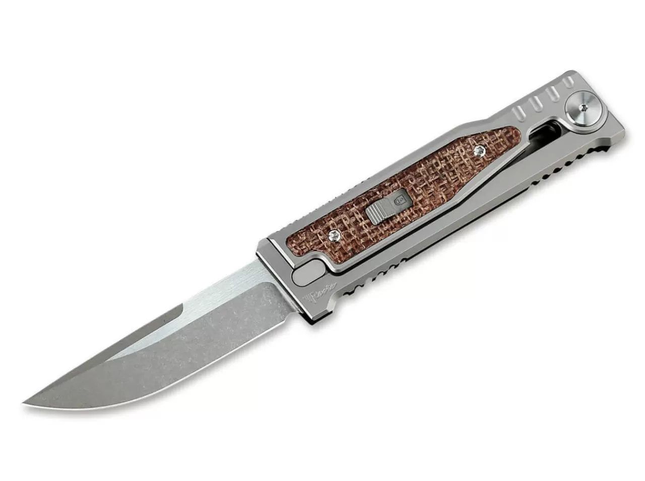 Reate Exo-M Burlap Micarta Drop Point Best