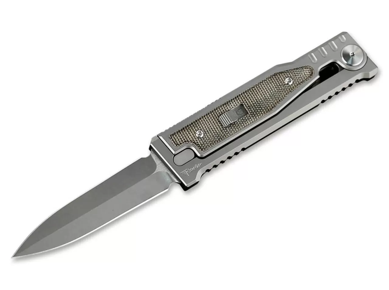 Reate Exo-M Green Micarta Double Edge New