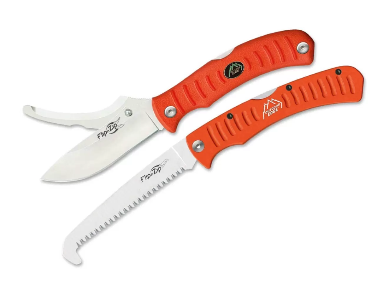 Outdoor Edge Flip N' Blaze Saw Combo Orange Outlet