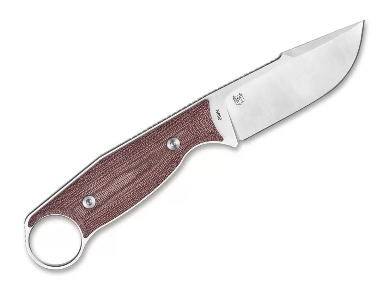 Real Steel Bushcraftmesser<Furrier Harpoon Micarta Red