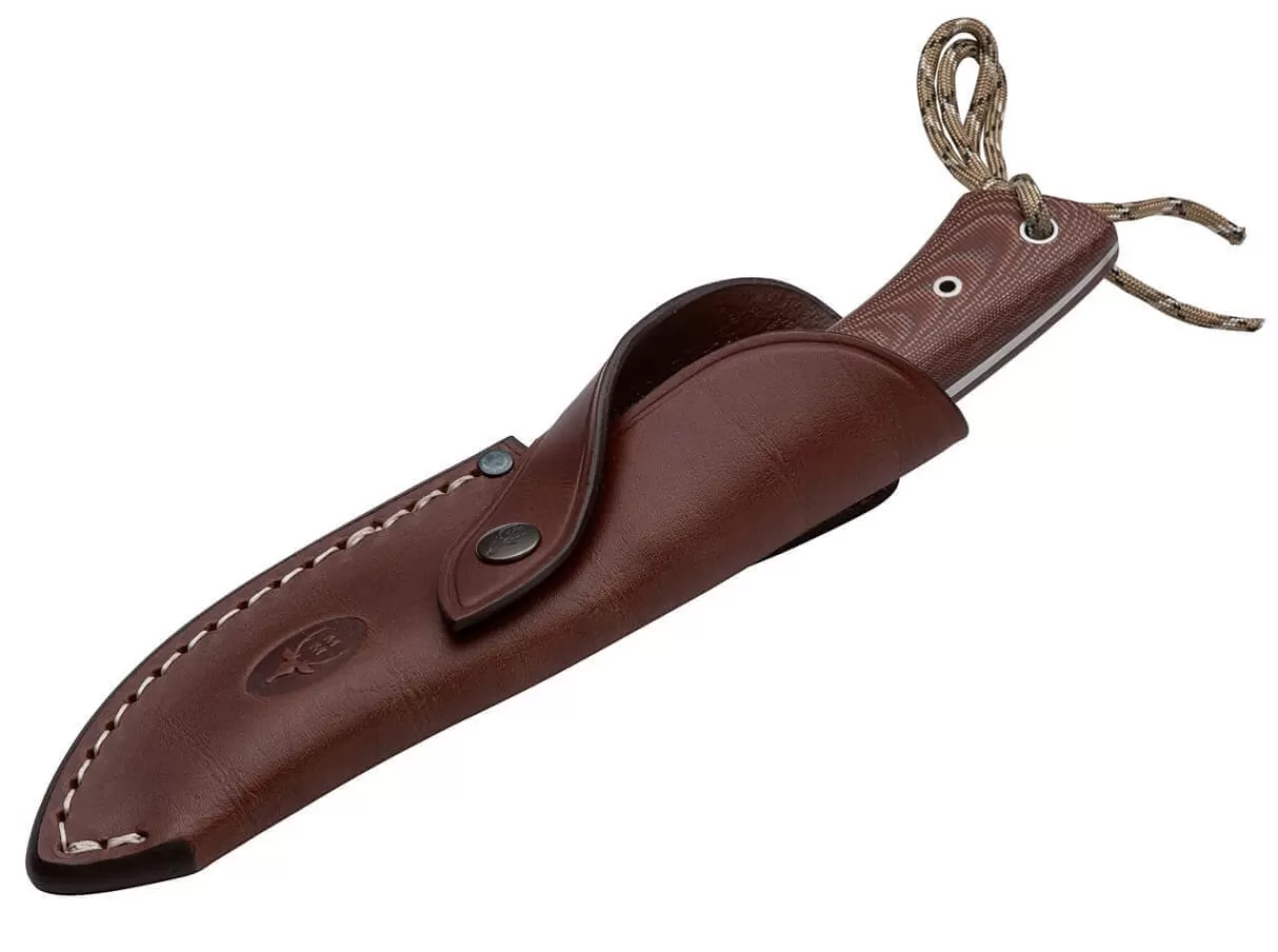 Muela Outdoormesser<Gavilan Micarta Braun