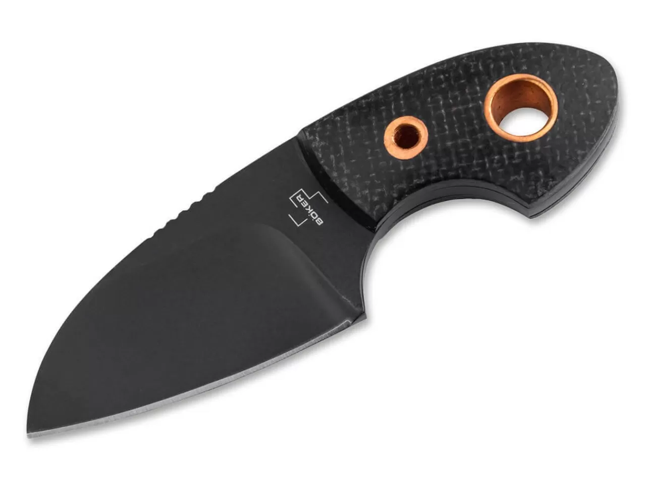 Böker Plus Neck Knives<Gnome All Black Copper