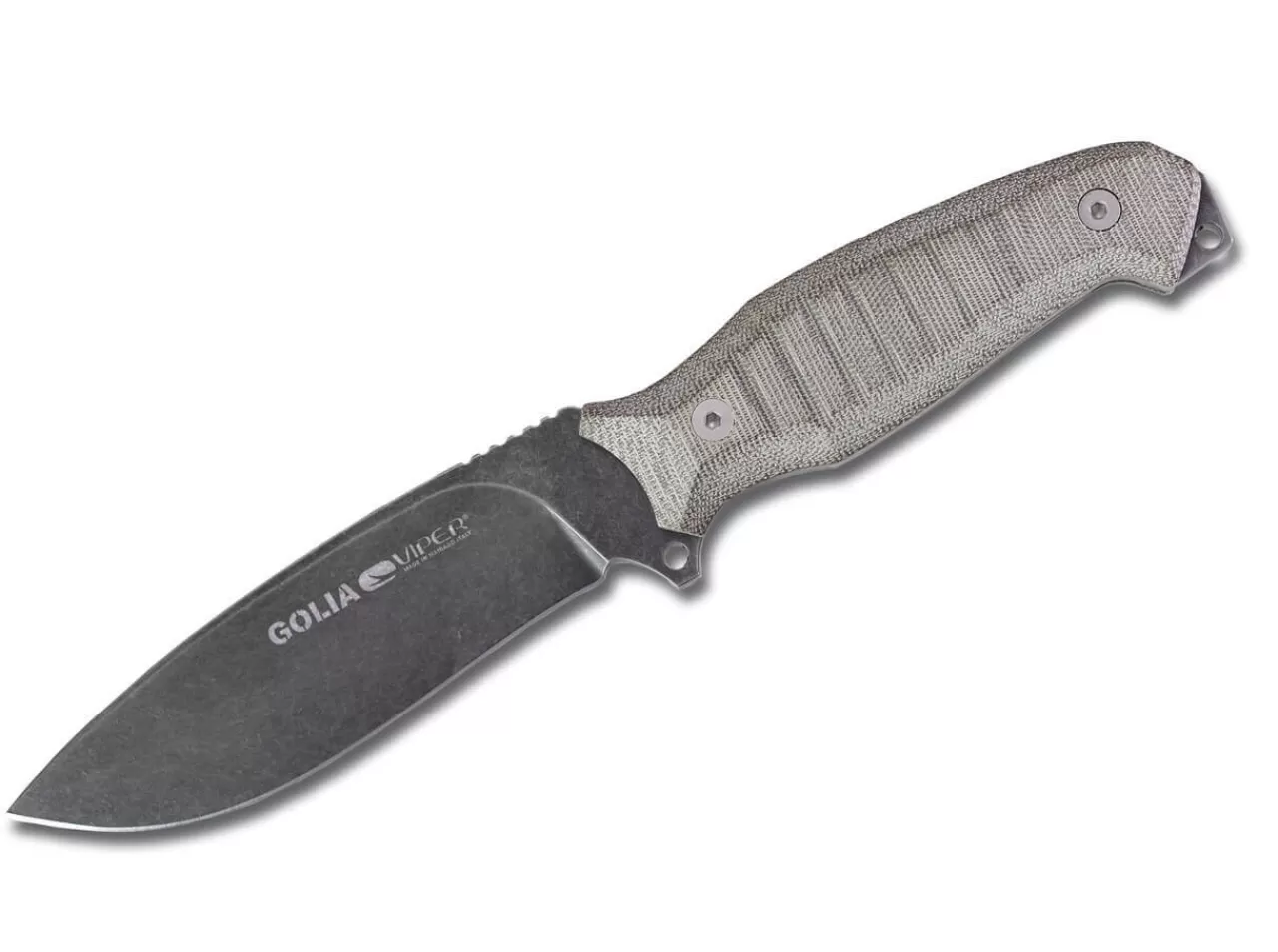 Viper Jagdmesser<Golia Evolution Green Micarta