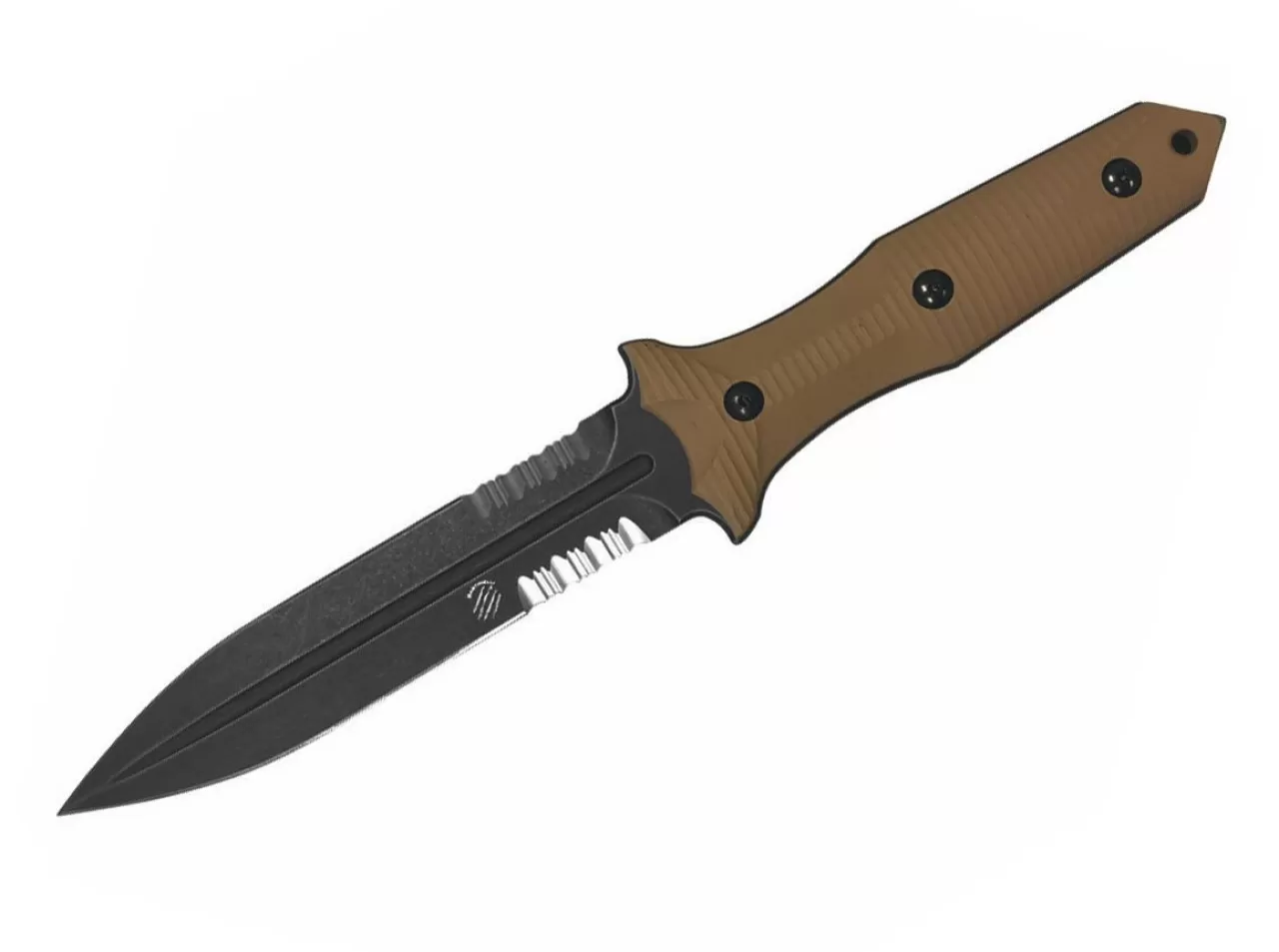 Bastinelli Knives Einsatzmesser<Grozo Coyote Serrated