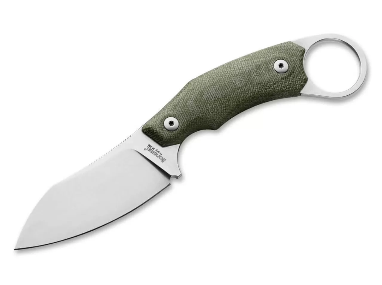 LionSteel Karambits<H1 Micarta Green