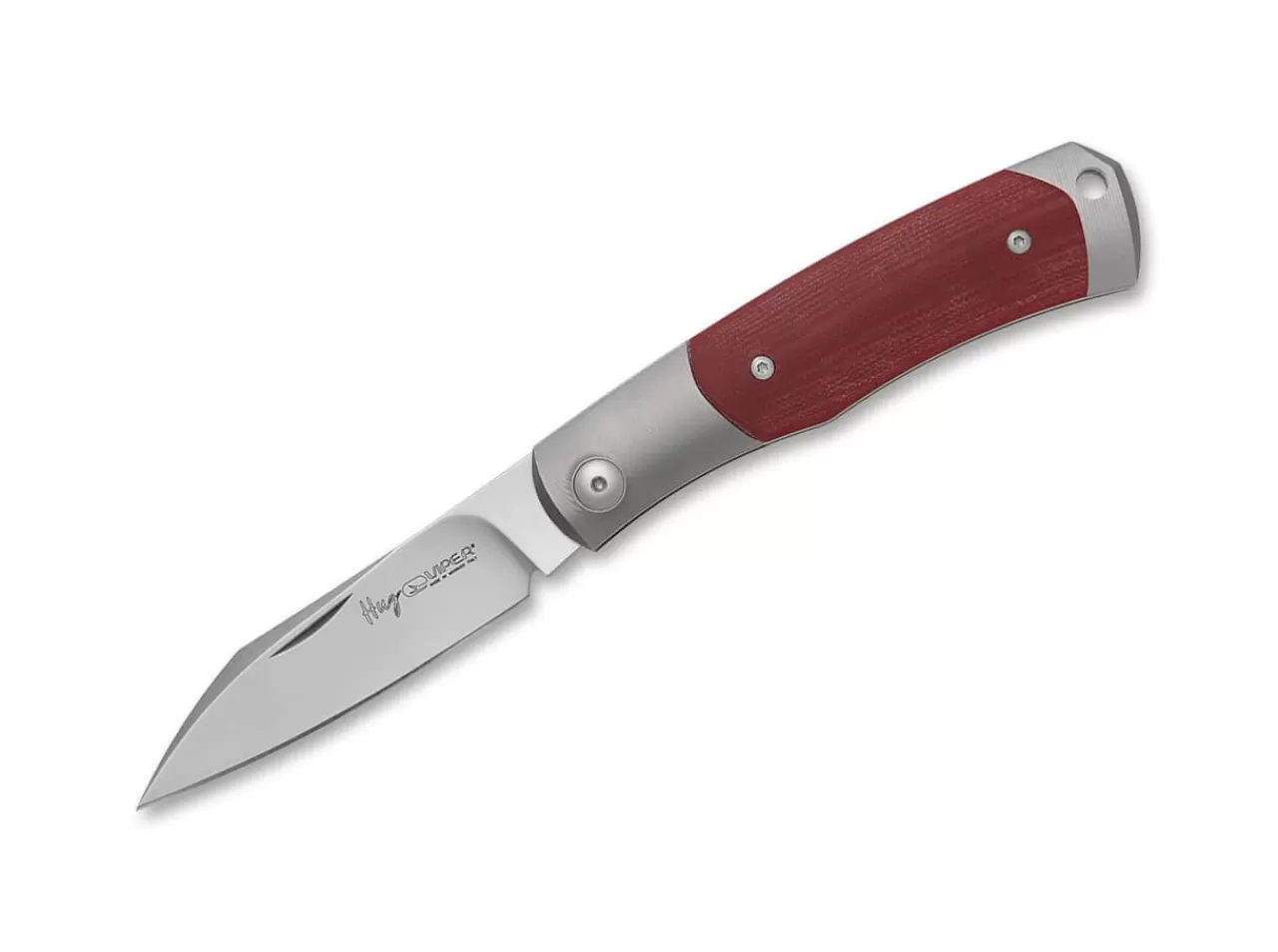 Viper Hug Ii Titanium G10 Red Best Sale