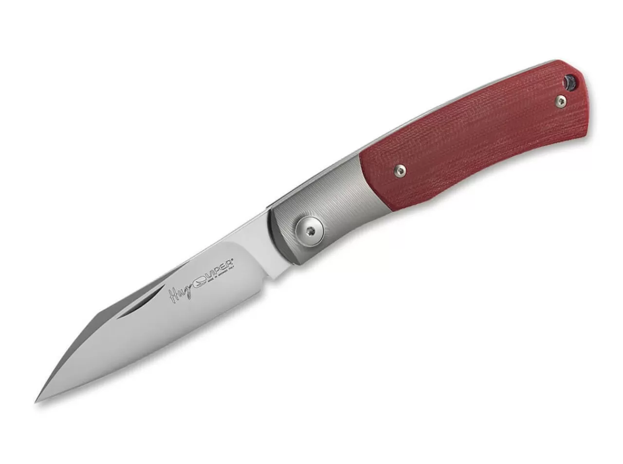 Viper Hug Titanium G10 Red Outlet