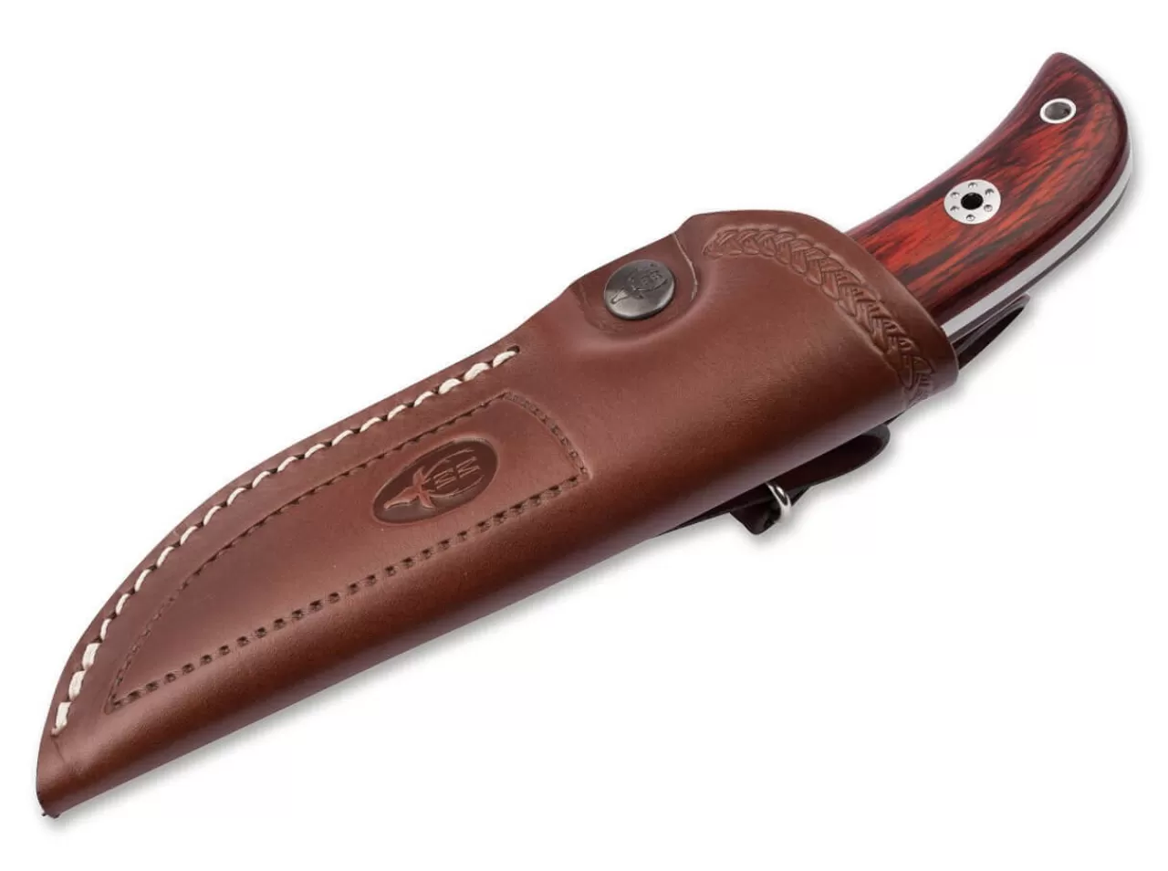 Muela Jagdmesser<Husky Sandvik Rosewood