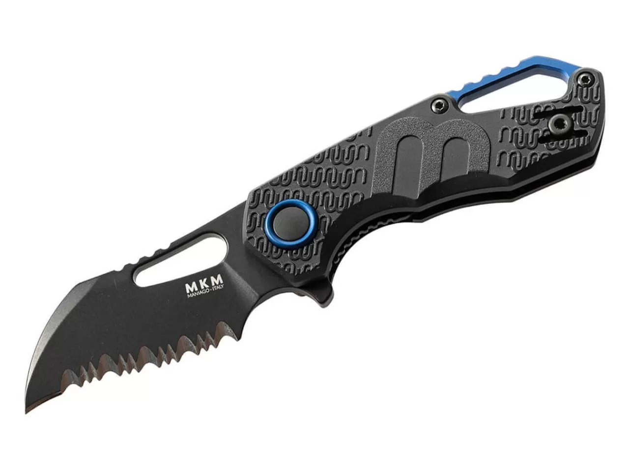 MKM Isonzo Black Hawkbill Serrated Fashion