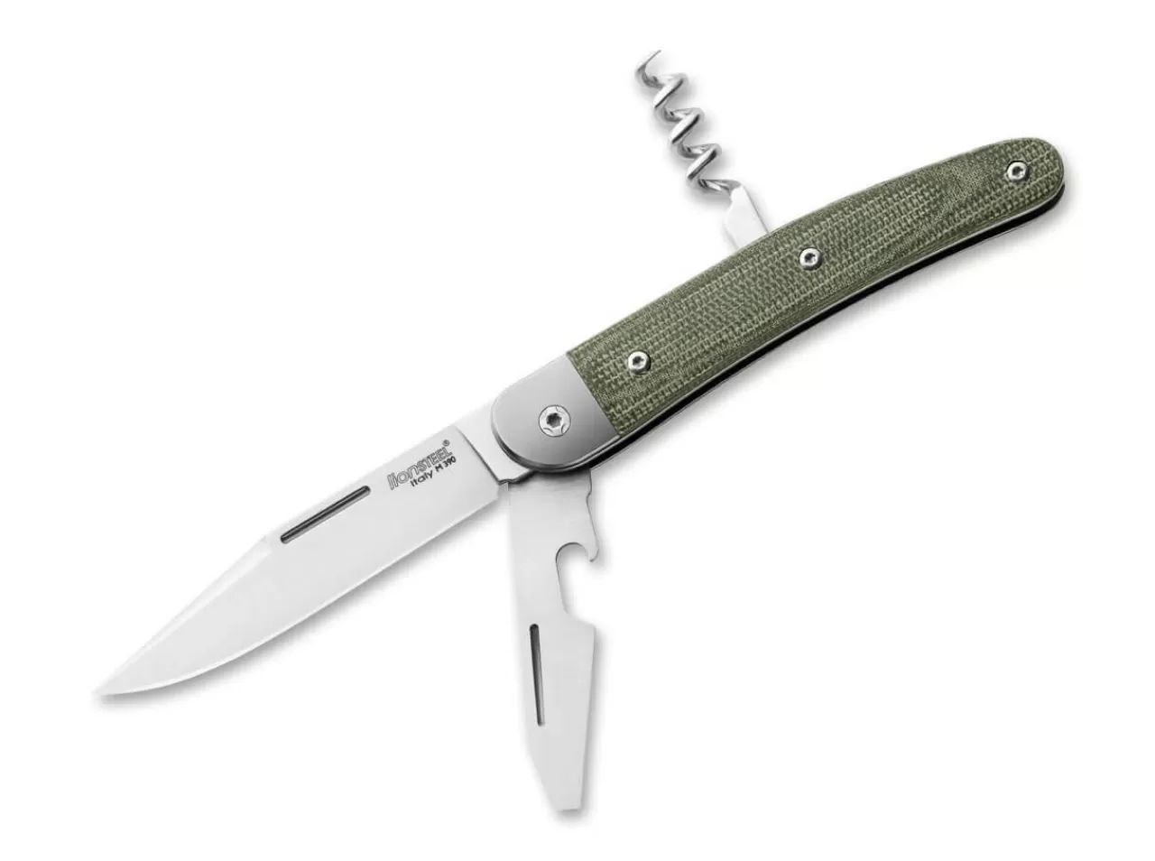 LionSteel Jack Three Micarta Green Discount