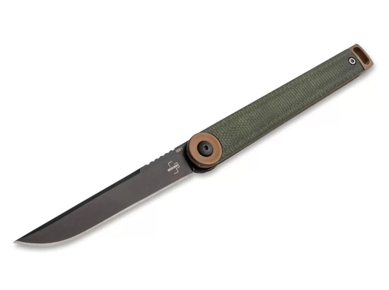 Böker Plus Kaizen Green Canvas Micarta Discount