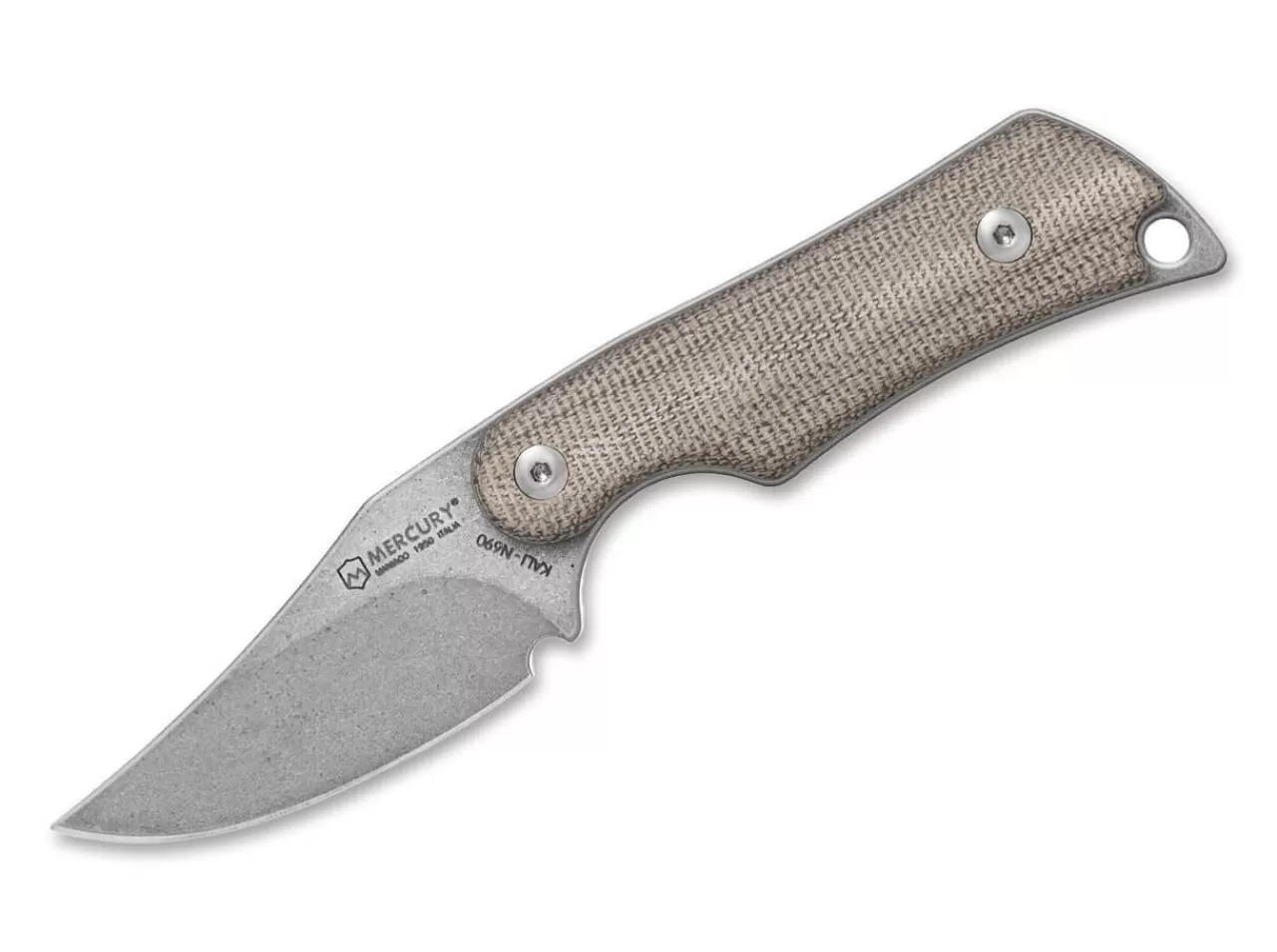 Mercury Outdoormesser<Kali Clip Point Mini Micarta Green