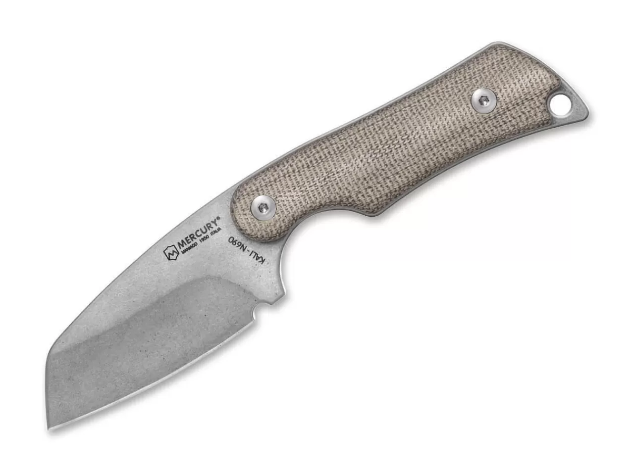 Mercury Outdoormesser<Kali Sheepfoot Mini Micarta Green