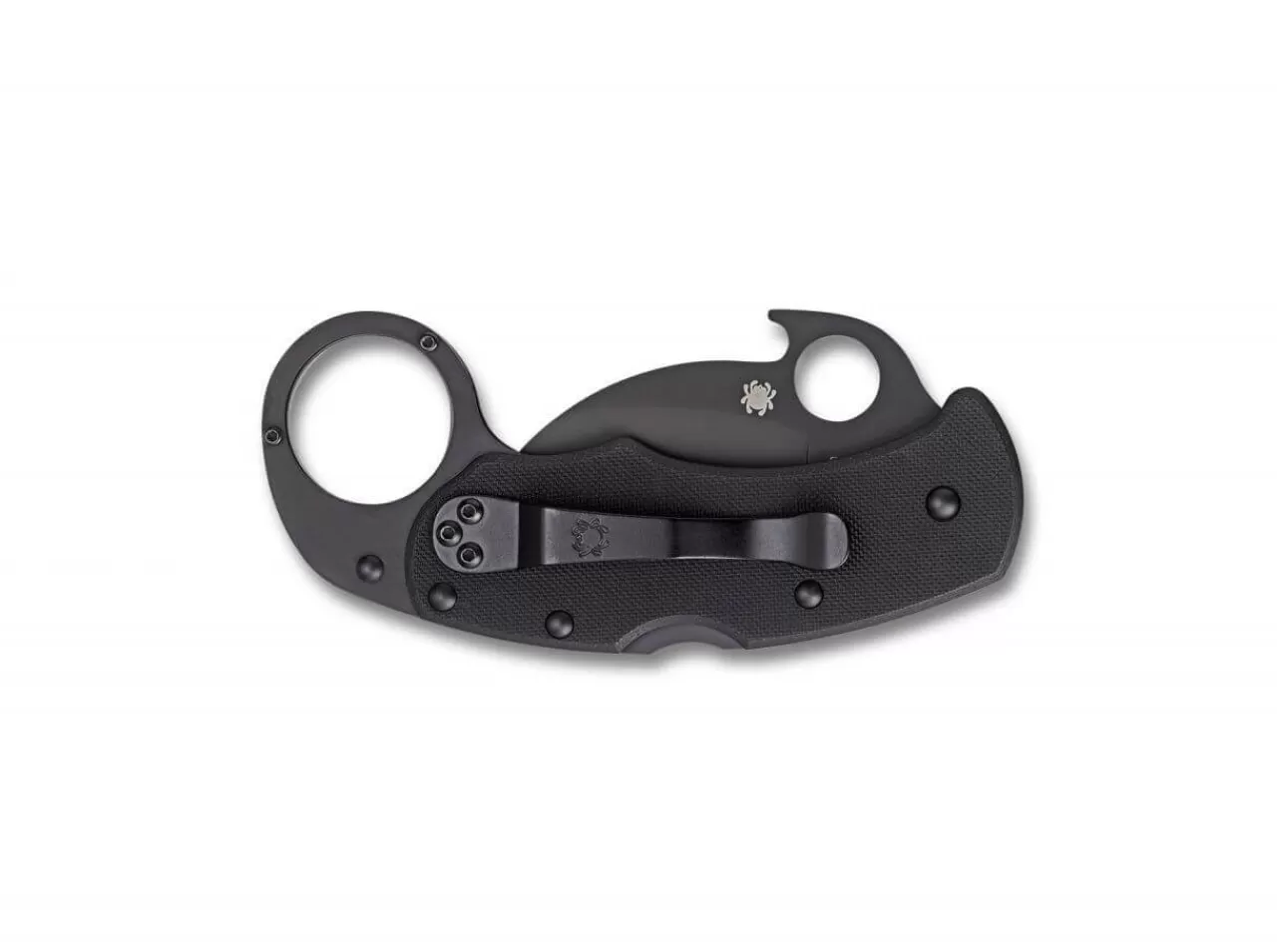 Spyderco Karahawk Black G10 Black Blade Flash Sale