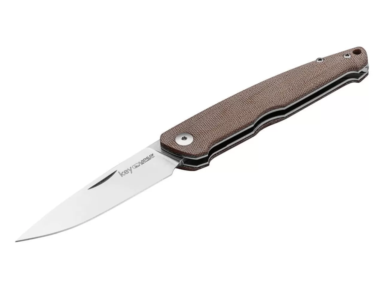 Viper Key Natural Canvas Micarta Clearance