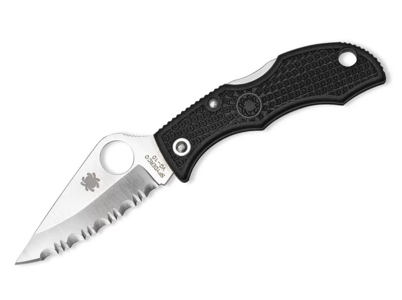 Spyderco Ladybug 3 Black Serrated Cheap