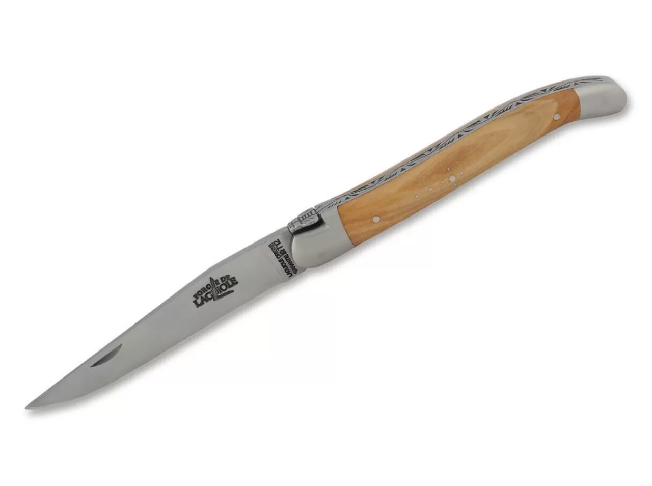 Forge de Laguiole Laguiole Handziseliert Olive 11 Sale