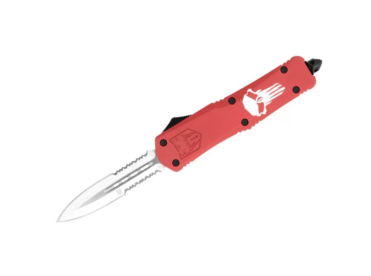 CobraTec Large Fs-3 Punisher Red Dagger 2-Side Serrated Best