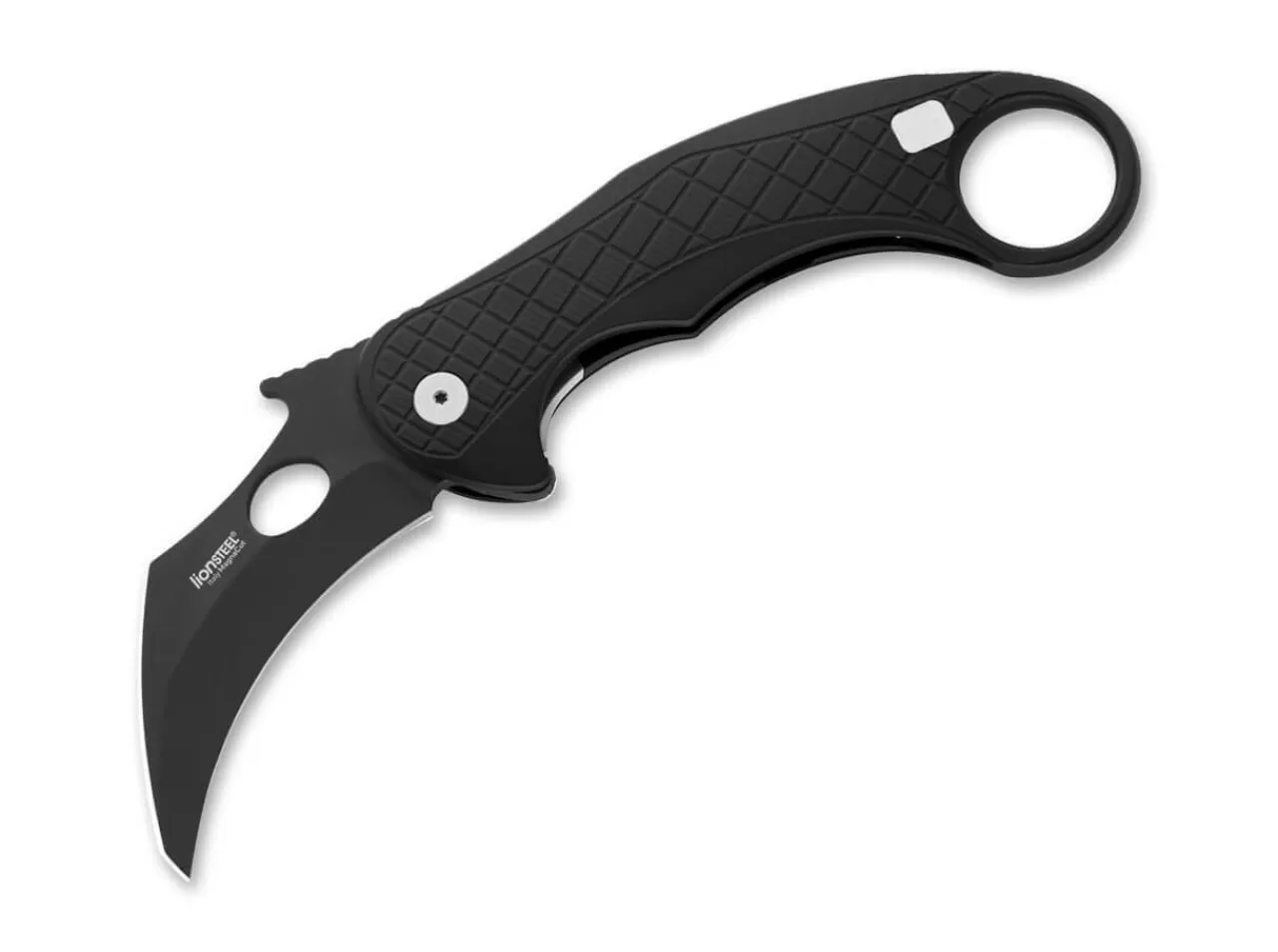 LionSteel L.E. One Black Chemical Black Cheap