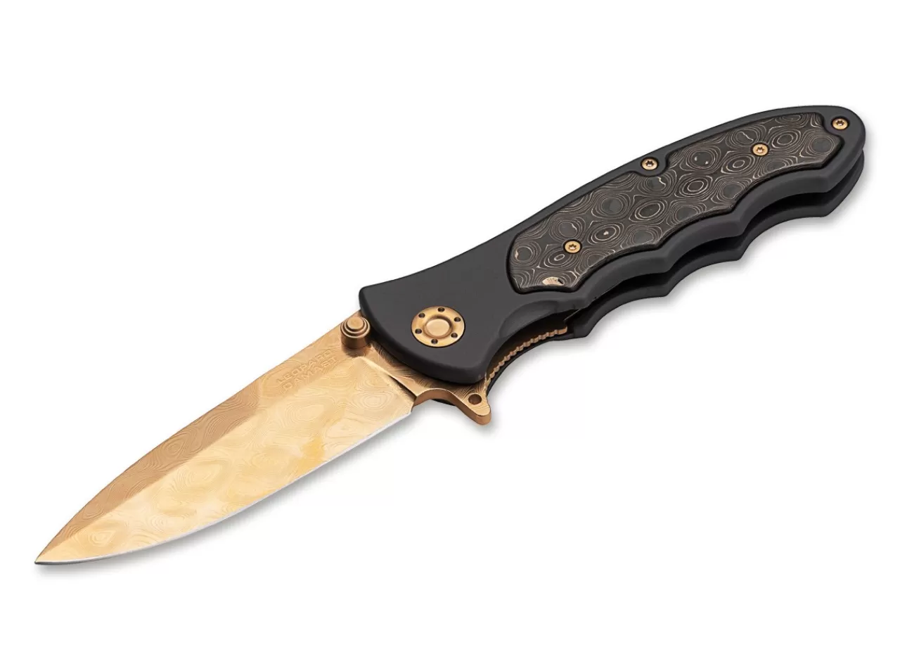 Böker Manufaktur Solingen Leopard-Damast Iii Gold Cheap