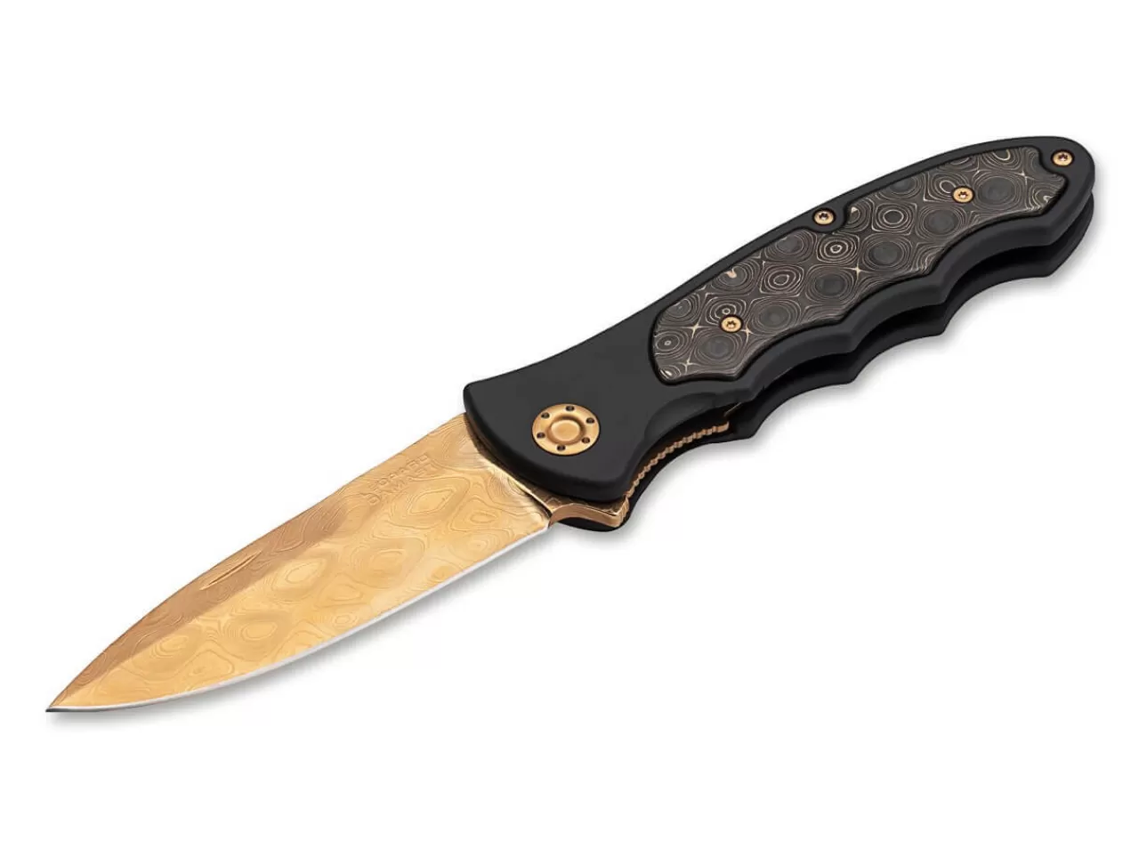 Böker Manufaktur Solingen Leopard-Damast Iii Gold 42 Discount