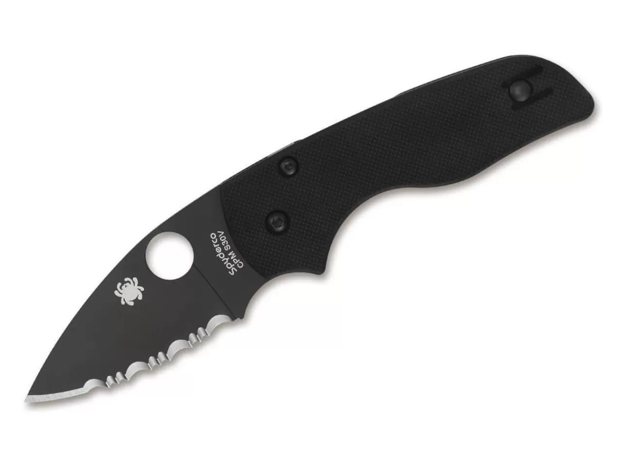 Spyderco Lil' Native Black Serrated Best