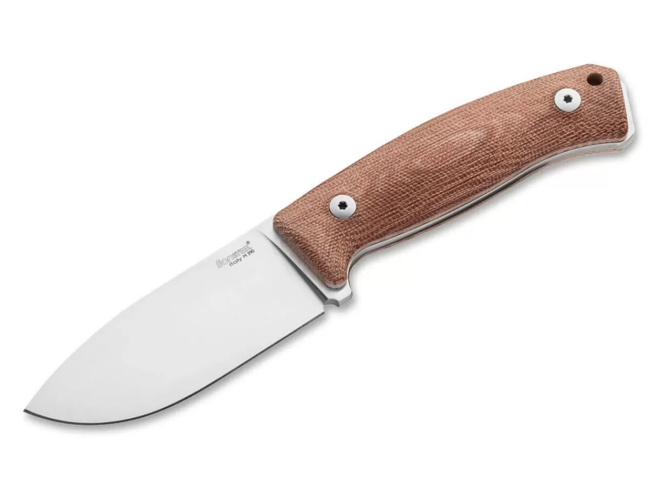 LionSteel Outdoormesser<M2M Micarta Natural