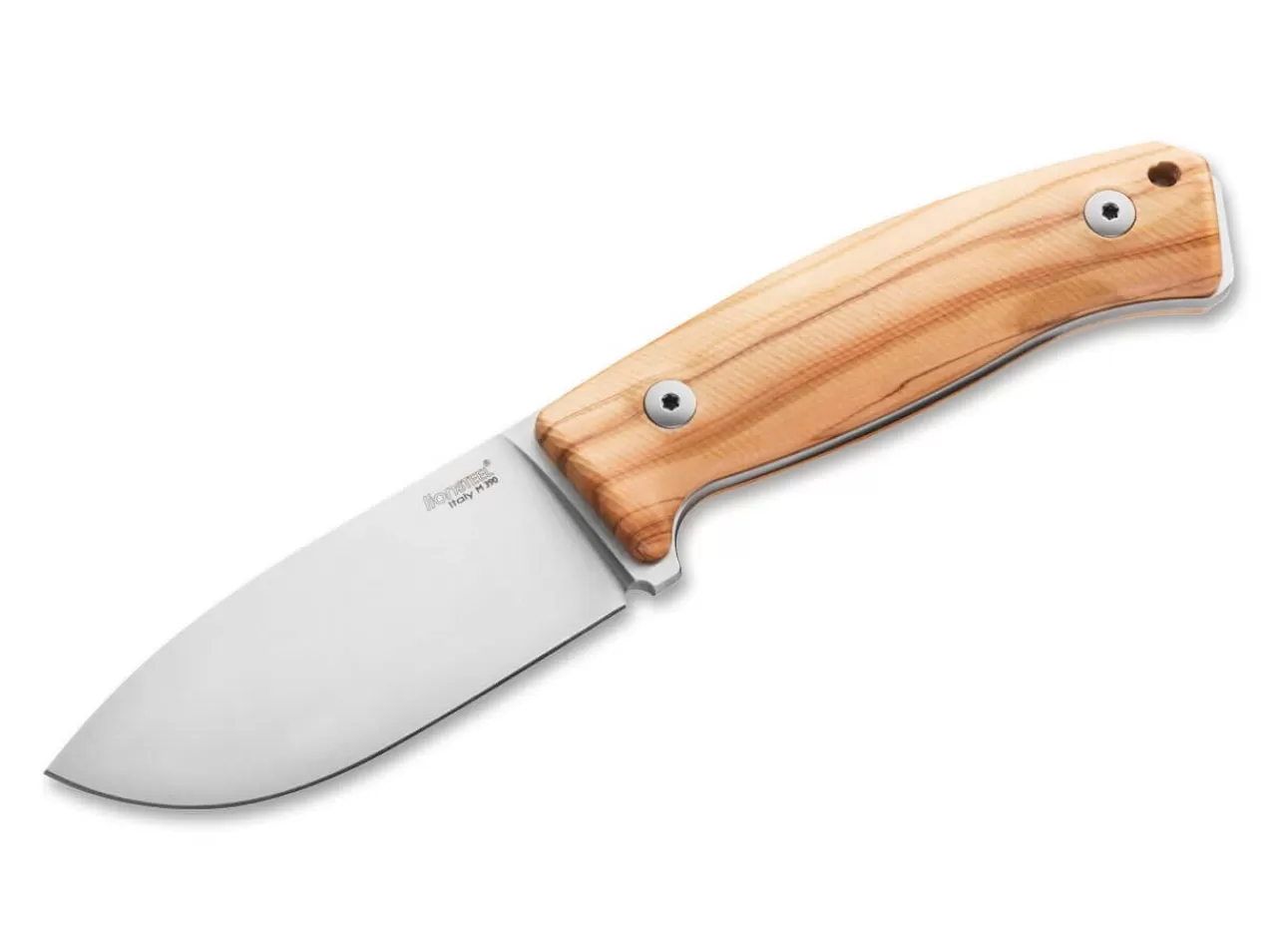 LionSteel Outdoormesser<M2M Olive Wood