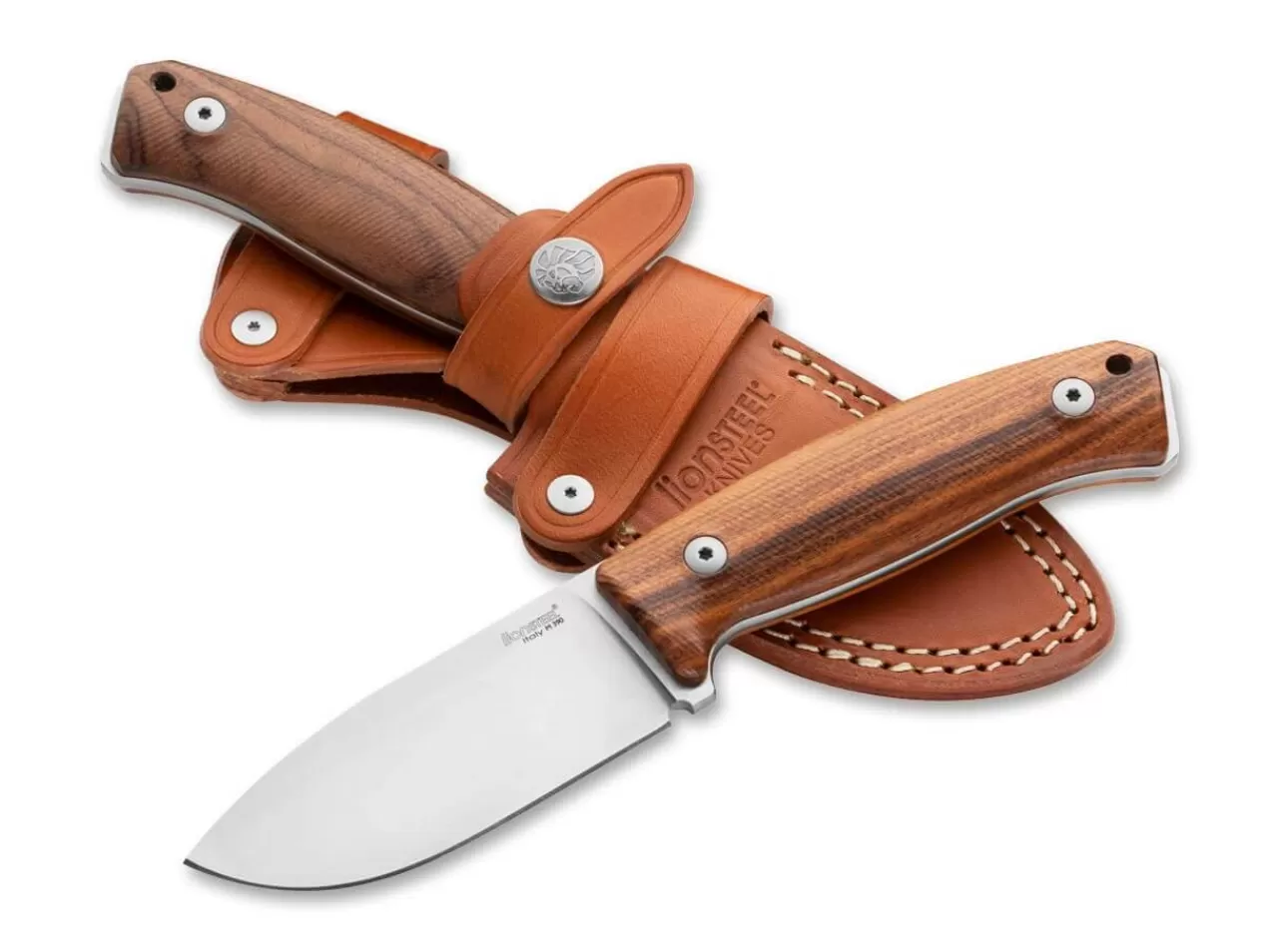 LionSteel Outdoormesser<M2M Santos Wood