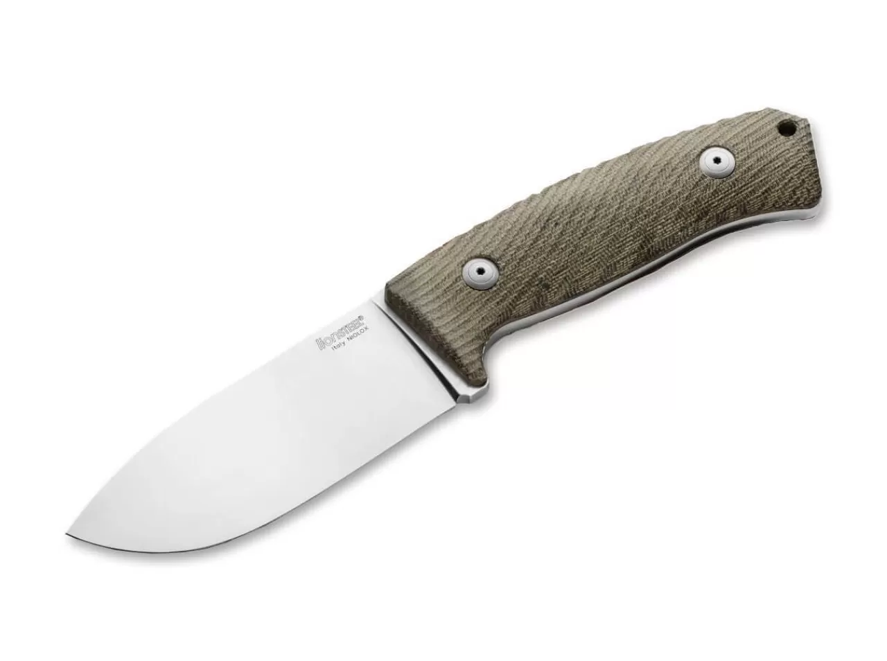 LionSteel Outdoormesser<M3 Micarta Green