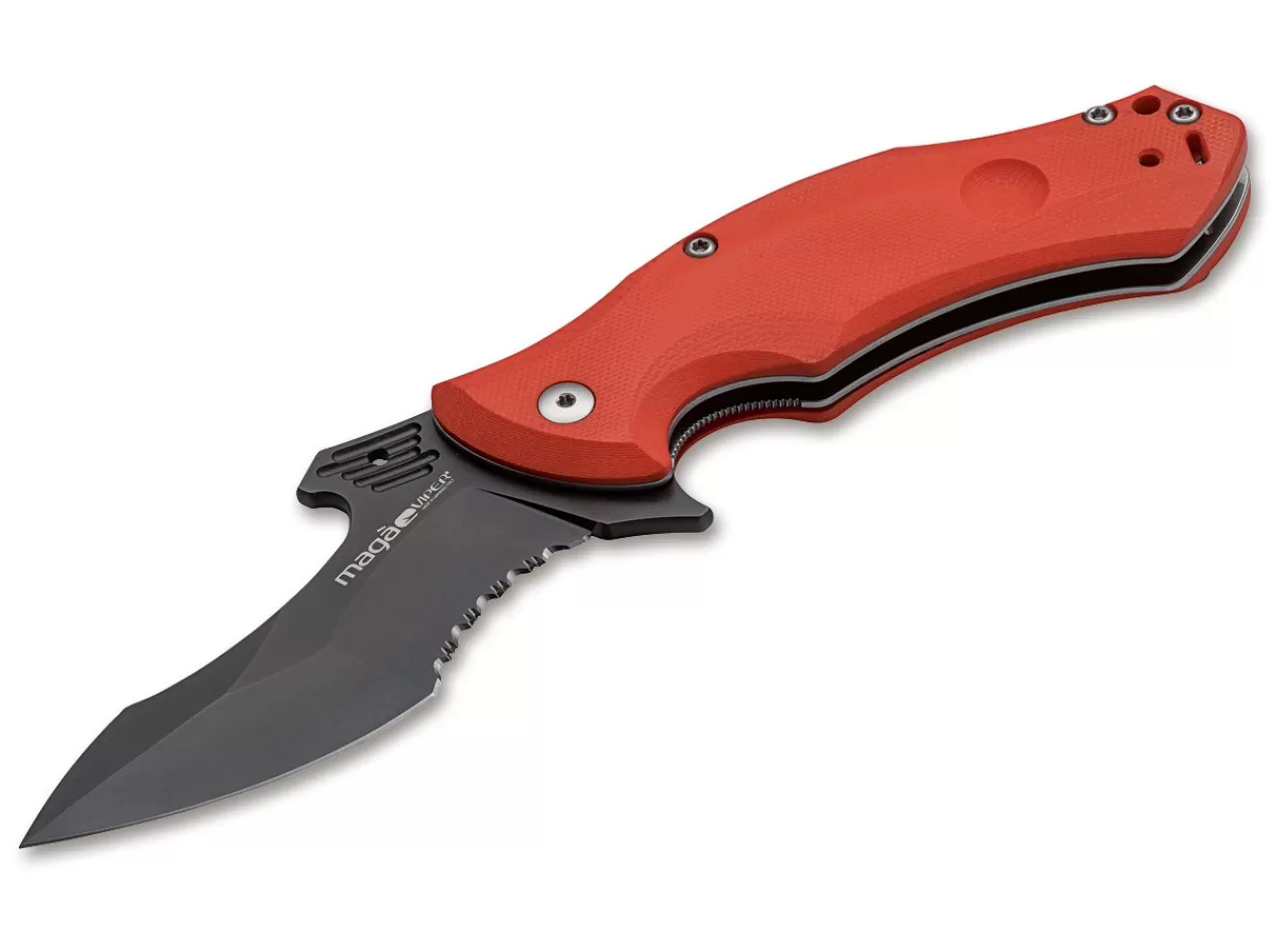 Viper Maga Pvd Orange G10 Serrated Outlet