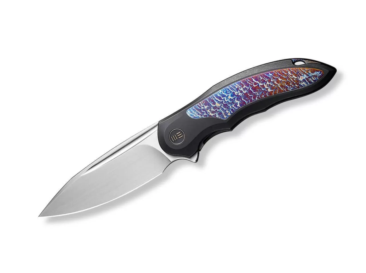 WE Knife Makani Titanium Black Flamed Cheap