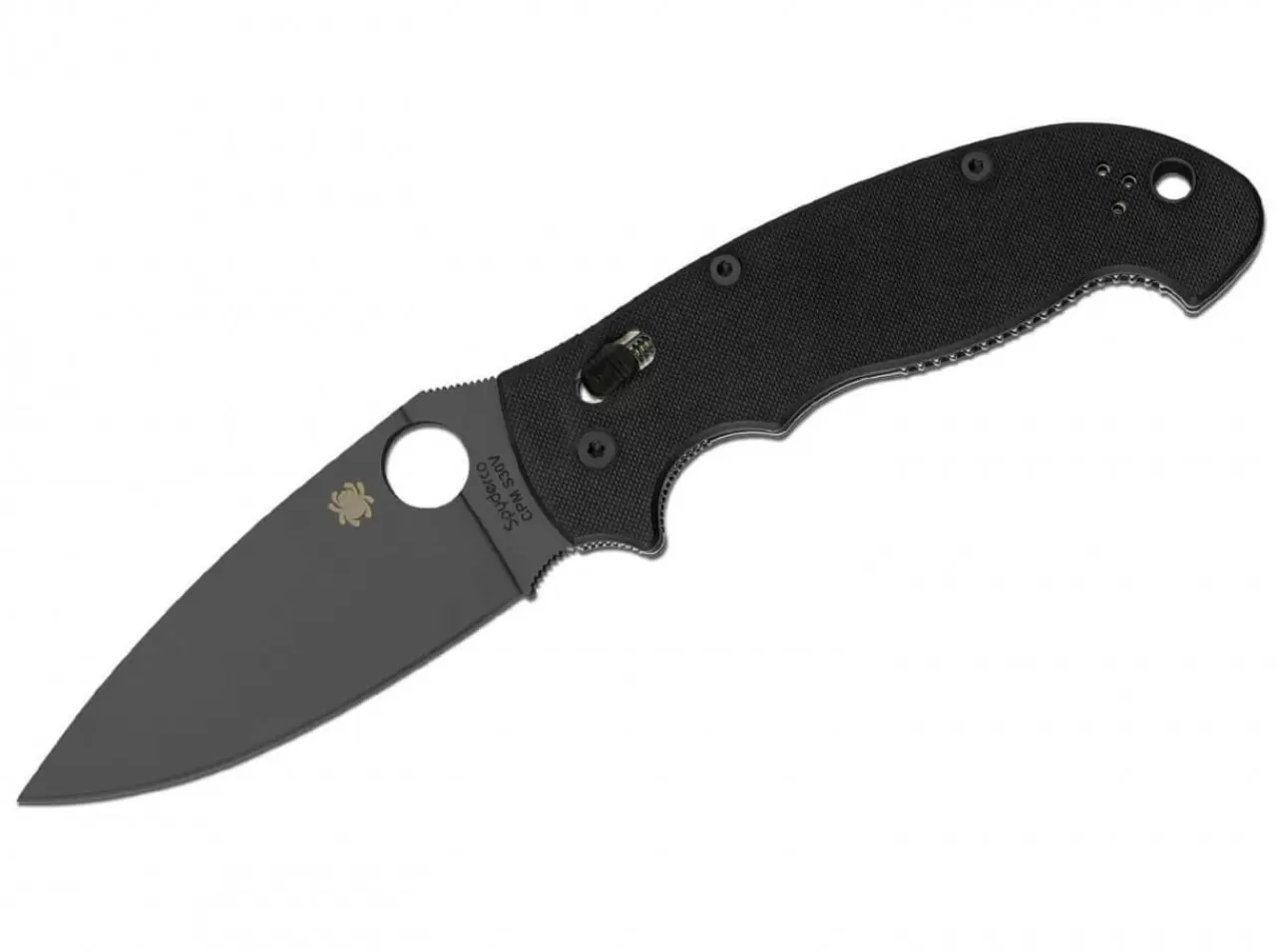 Spyderco Manix 2 Xl Black Fashion