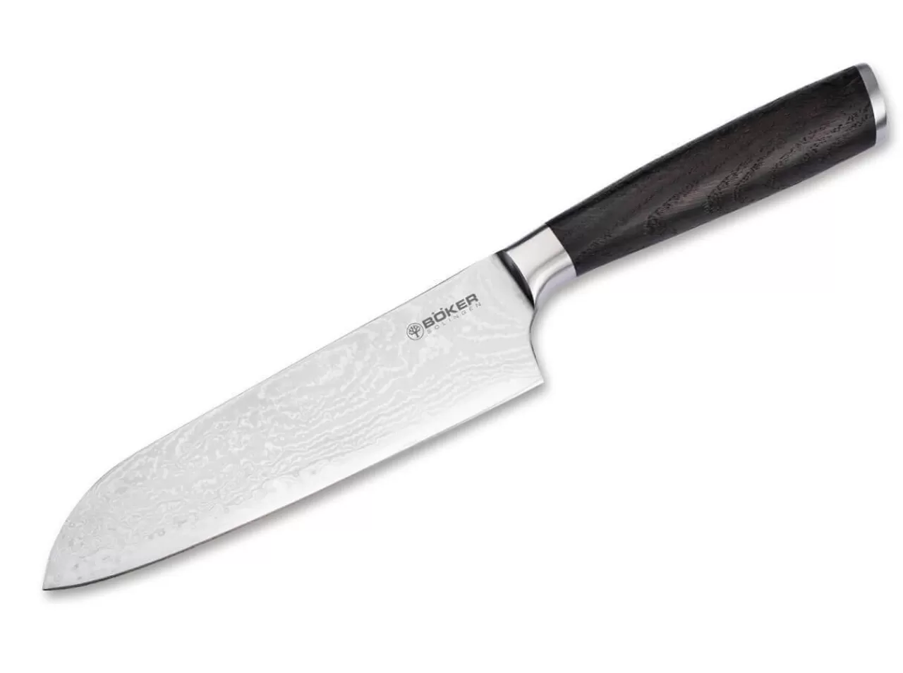 Böker Manufaktur Solingen Santokumesser<Meisterklinge Damast Santoku