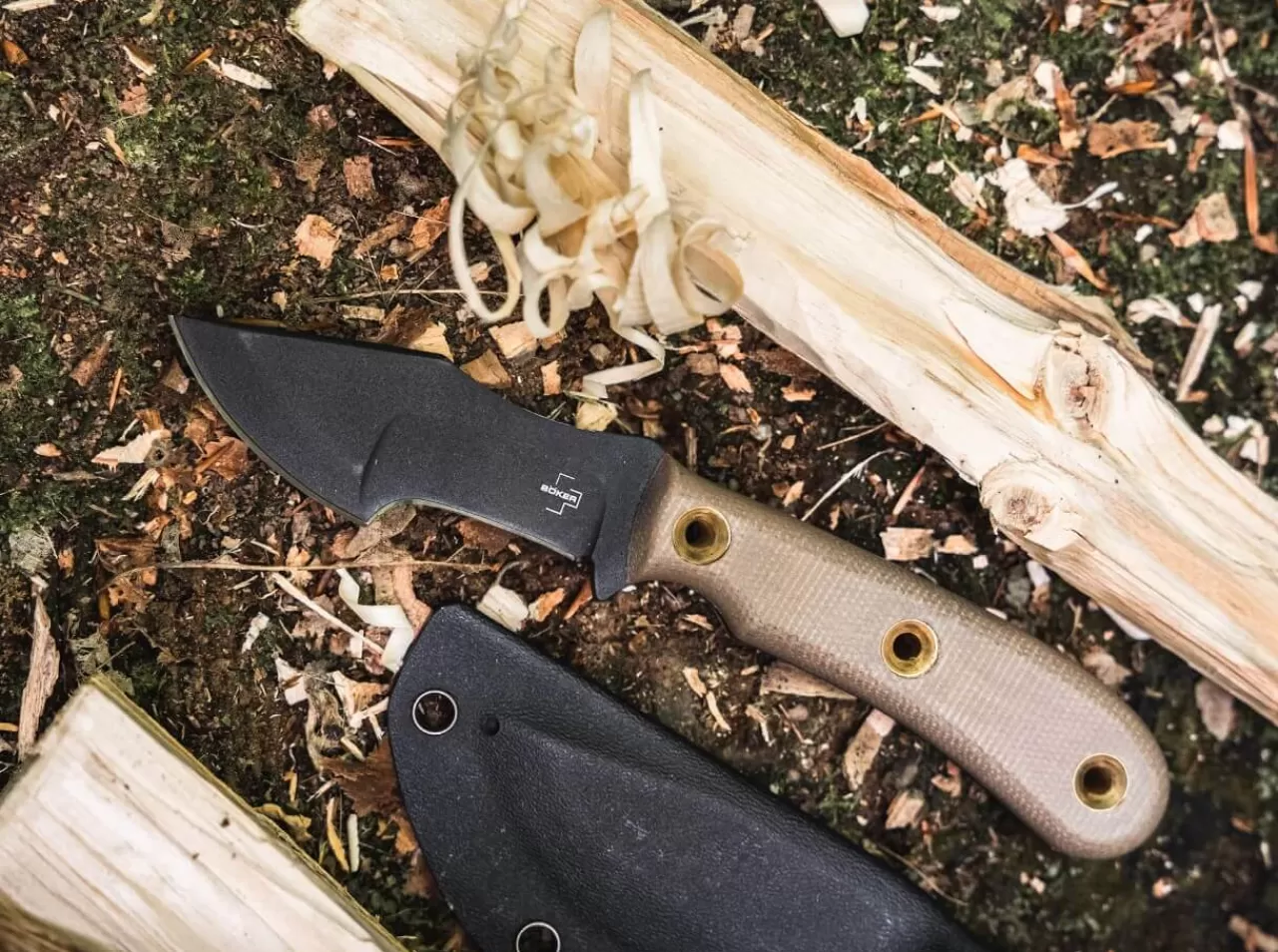 Böker Plus Bushcraftmesser<Micro Tracker