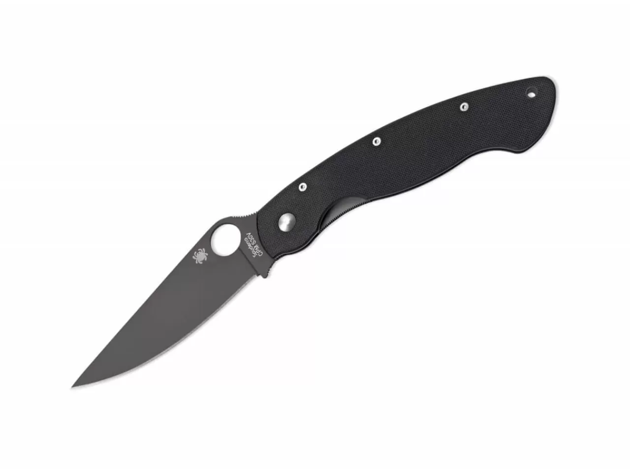 Spyderco Military Black Cheap