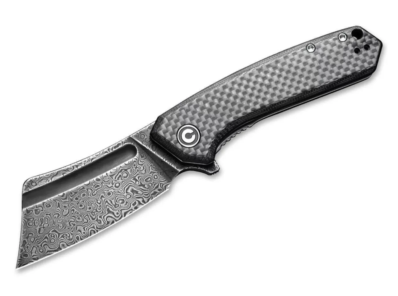 CIVIVI Mini Bullmastiff Damascus Carbon Flash Sale