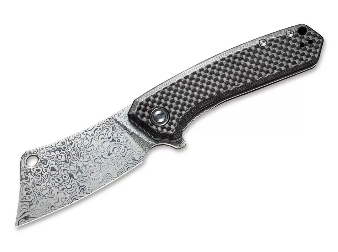 CIVIVI Mini Mastodon Damascus Carbon Discount