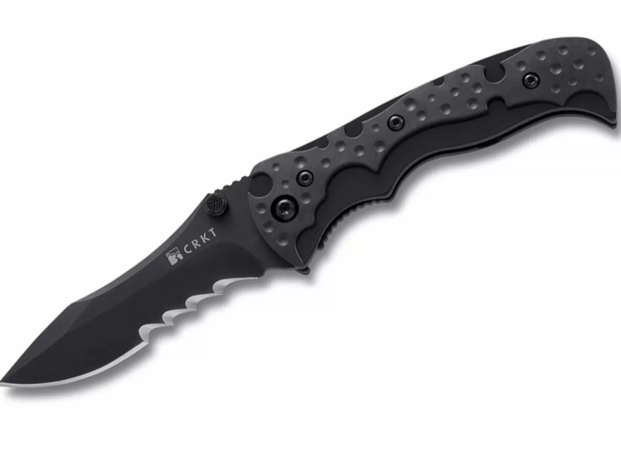 CRKT Mini My Tighe Black Serrated Assisted Cheap