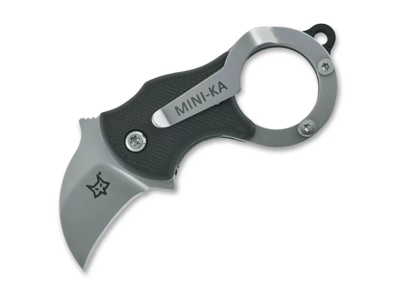 Fox Knives Mini-Ka Black Sandblasted Best