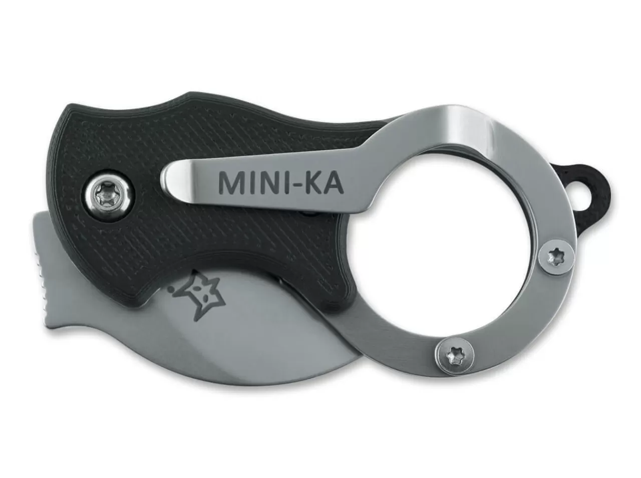 Fox Knives Mini-Ka Black Sandblasted Best