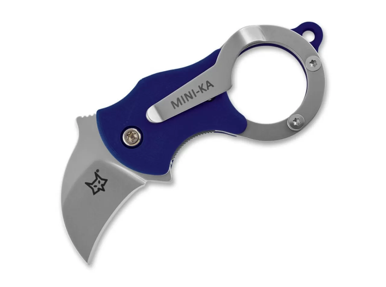 Fox Knives Mini-Ka Blue Sandblasted Best Sale